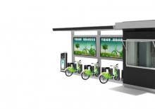 公共自行車棚-公共自行車棚ZT-ZX-3