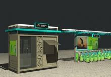 公共自行車棚-公共自行車棚ZT-ZX-7