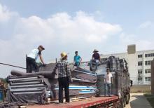 2016年5月26日新疆候車亭發貨！