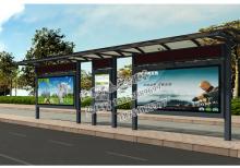 精致候車亭燈箱-公交站臺/公交候車亭ZT-H-68