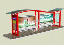 精致候車亭燈箱-公交站臺/公交候車亭ZT-H-67