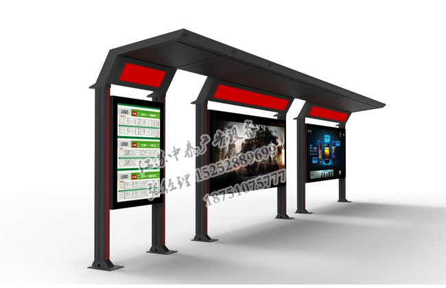 候車亭燈箱